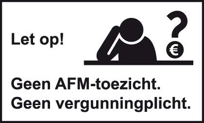 AFM vrijstellingssymbool